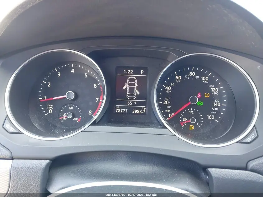 2017 VOLKSWAGEN JETTA 1.4T SE