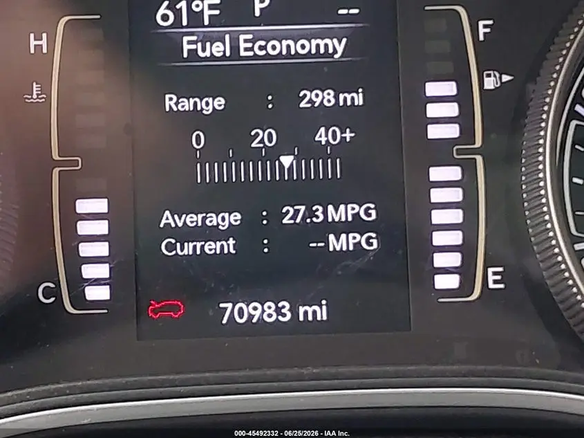 2019 JEEP CHEROKEE LATITUDE 4X4