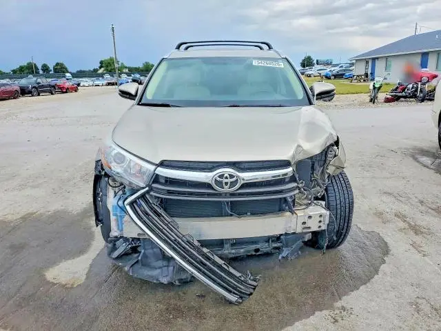 2016 TOYOTA HIGHLANDER XLE  