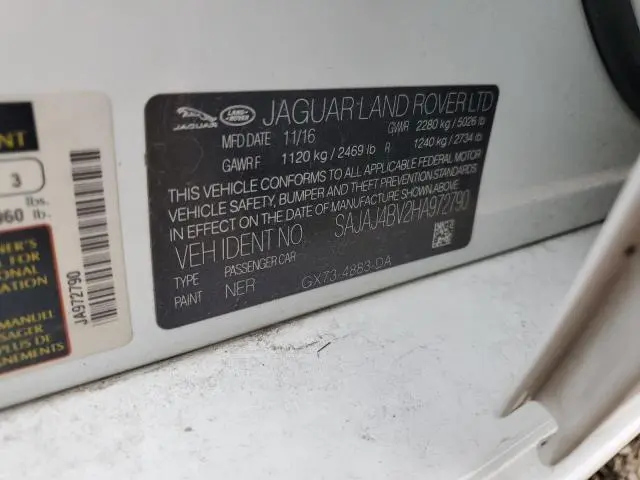 2017 JAGUAR XE PREMIUM  