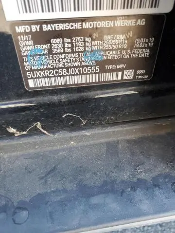 2018 BMW X5 SDRIVE35I  