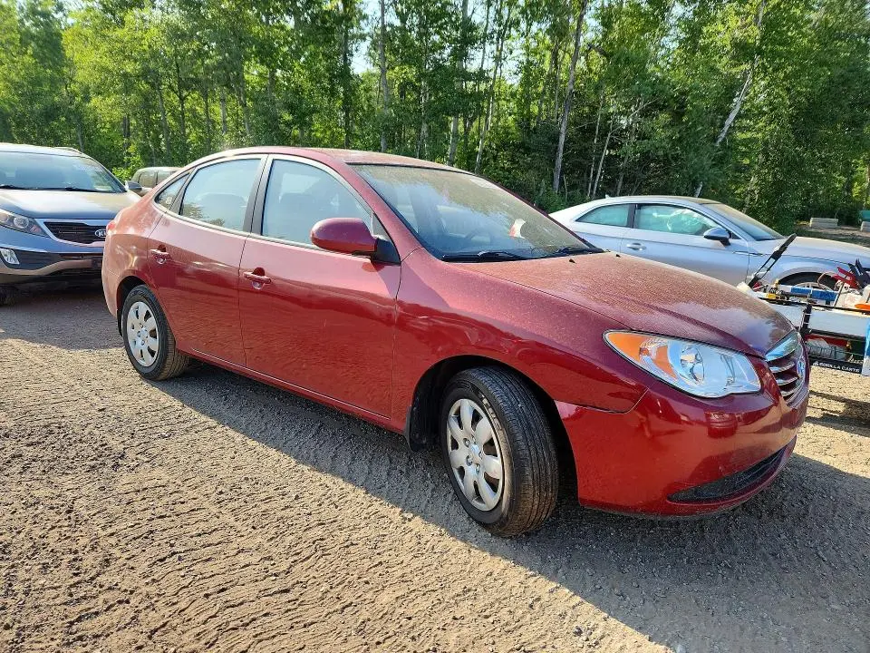 2010 HYUNDAI ELANTRA BLUE  