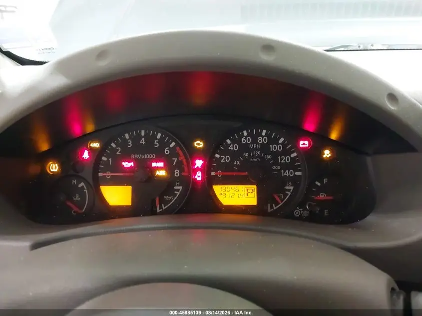 2015 NISSAN FRONTIER PRO-4X/S/SL/SV