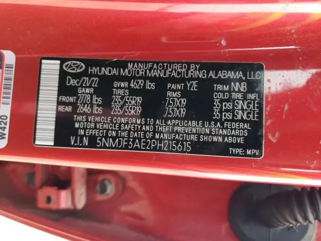 2023 HYUNDAI TUCSON SEL  