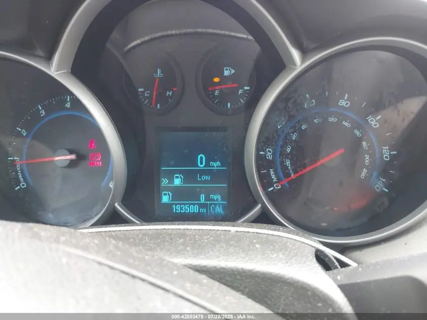 2012 CHEVROLET CRUZE LS