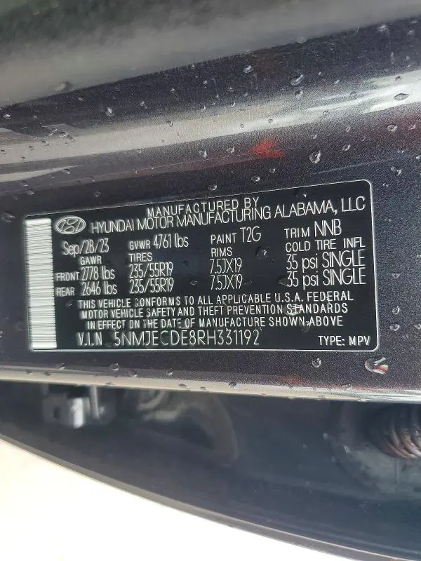 2024 HYUNDAI TUCSON LIMITED  