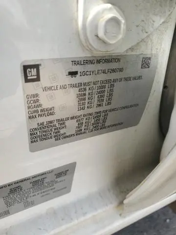 2020 CHEVROLET SILVERADO K2500 HEAVY DUTY  