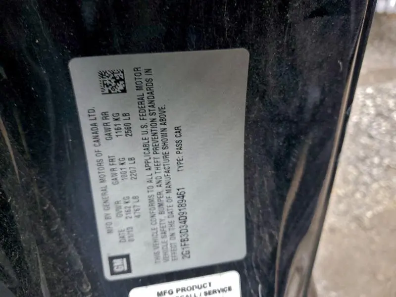 2013 CHEVROLET CAMARO LT  