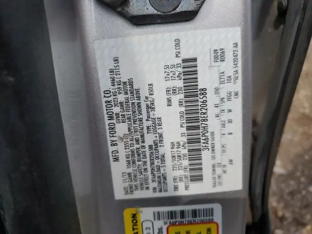2014 FORD FUSION SE  