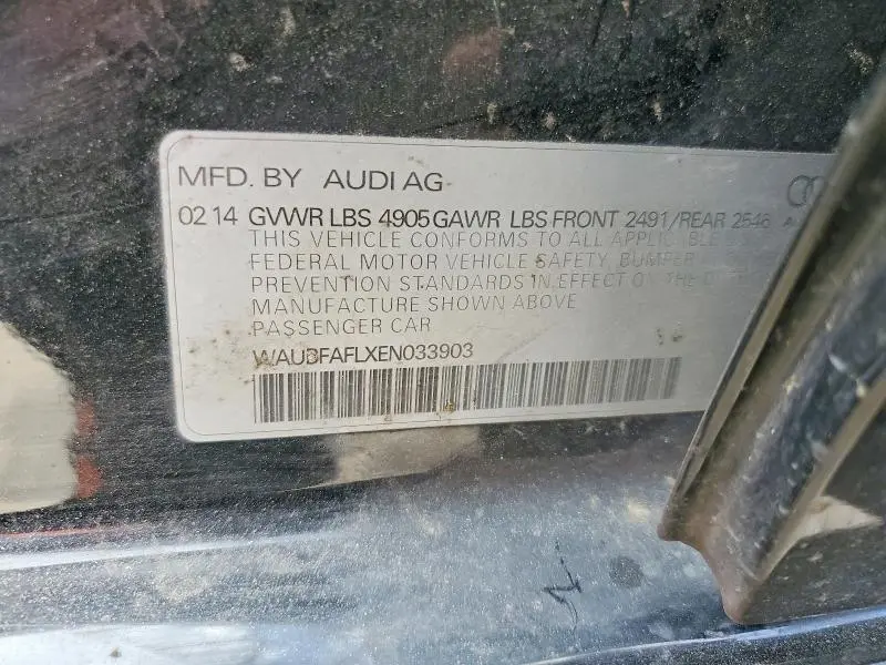 2014 AUDI A4 PREMIUM  