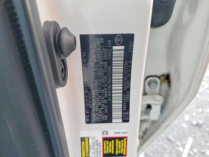 2022 TOYOTA CAMRY XSE  