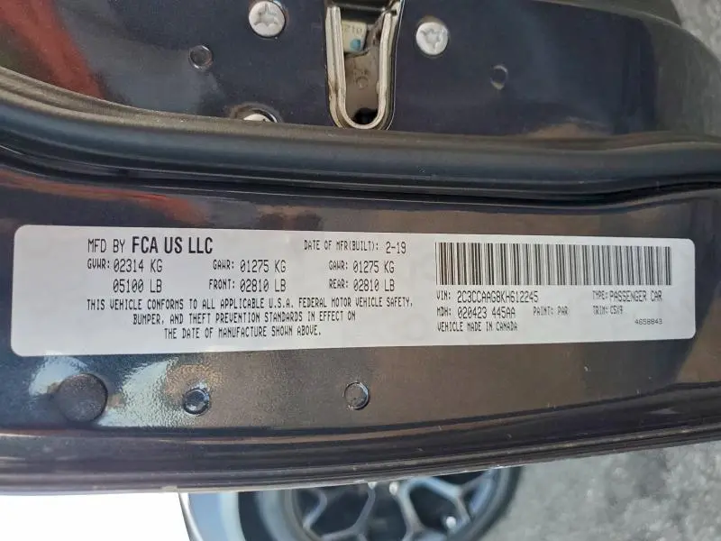 2019 CHRYSLER 300 TOURING  