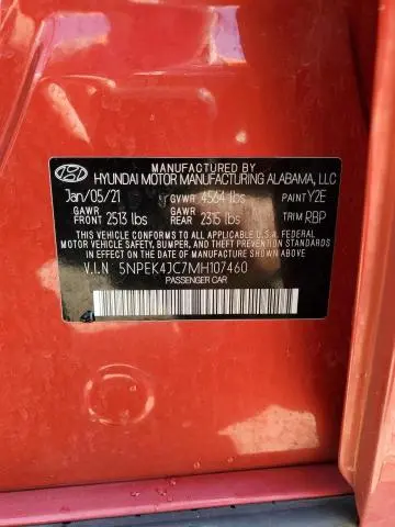 2021 HYUNDAI SONATA N LINE  