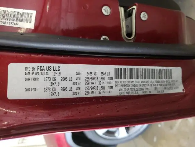 2020 JEEP CHEROKEE LIMITED  