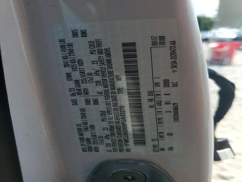 2023 FORD ESCAPE ACTIVE  
