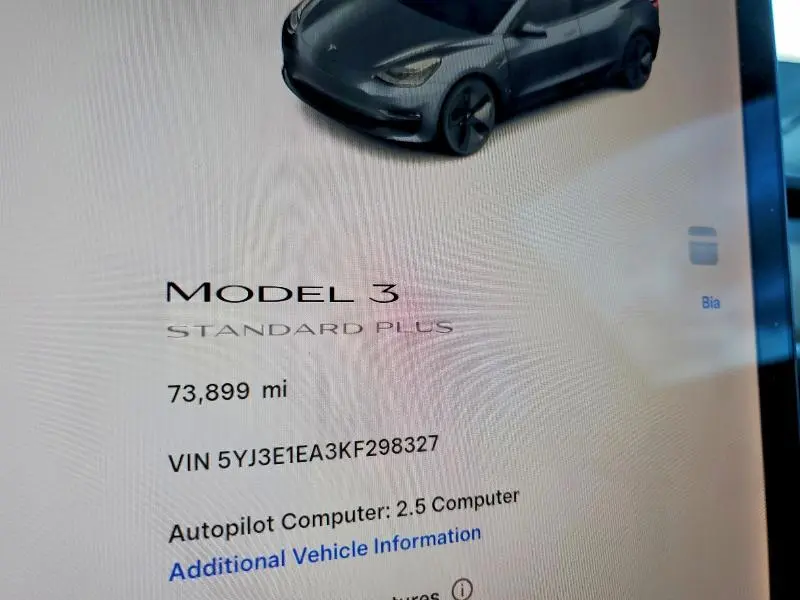 2019 TESLA MODEL 3   