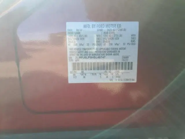 2017 LINCOLN MKX RESERVE  