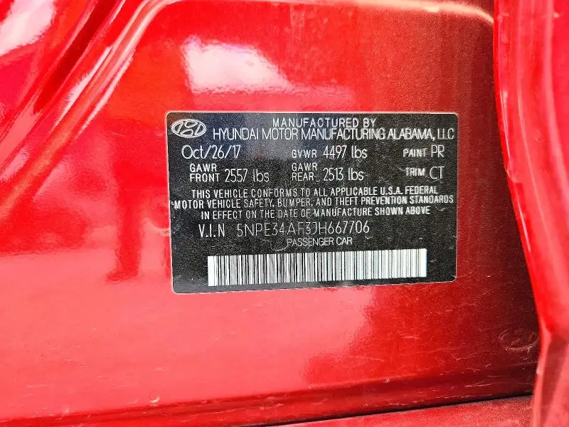 2018 HYUNDAI SONATA SPORT  