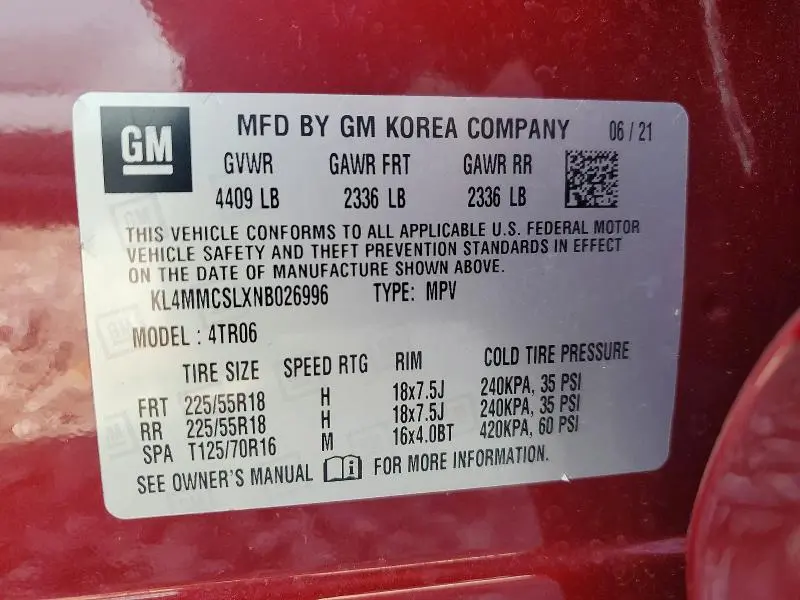 2022 BUICK ENCORE GX PREFERRED  