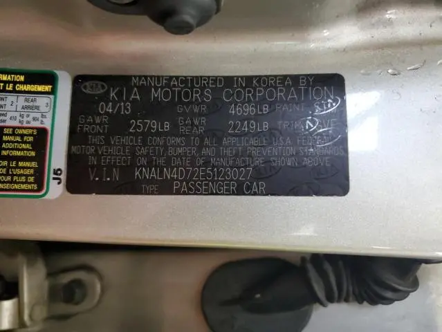 2014 KIA CADENZA PREMIUM  