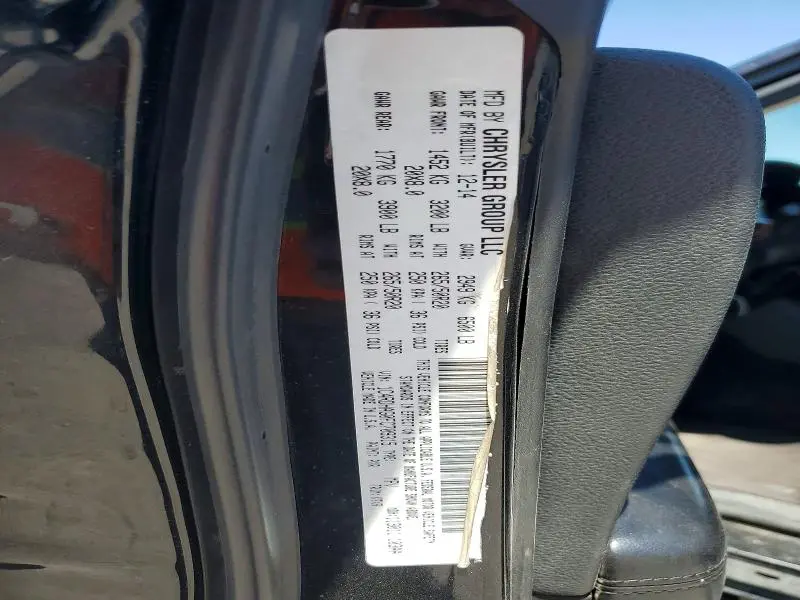 2015 DODGE DURANGO SXT  