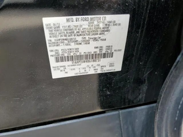 2011 FORD TAURUS LIMITED  