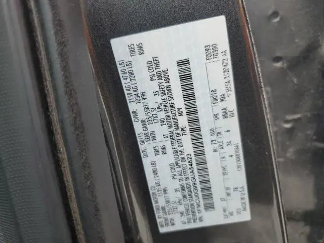 2016 FORD ESCAPE SE  