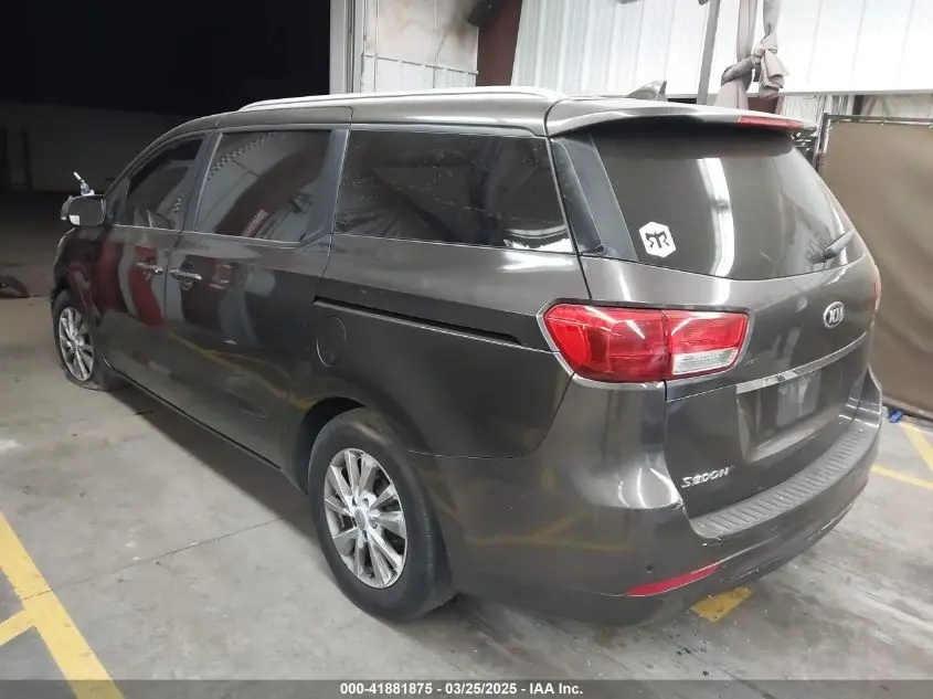 2017 KIA SEDONA LX
