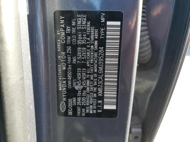 2021 HYUNDAI TUCSON LIMITED  