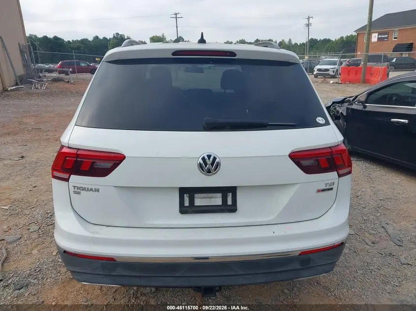 2018 VOLKSWAGEN TIGUAN 2.0T SE/2.0T SEL