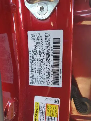 2023 HONDA CR-V SPORT TOURING  