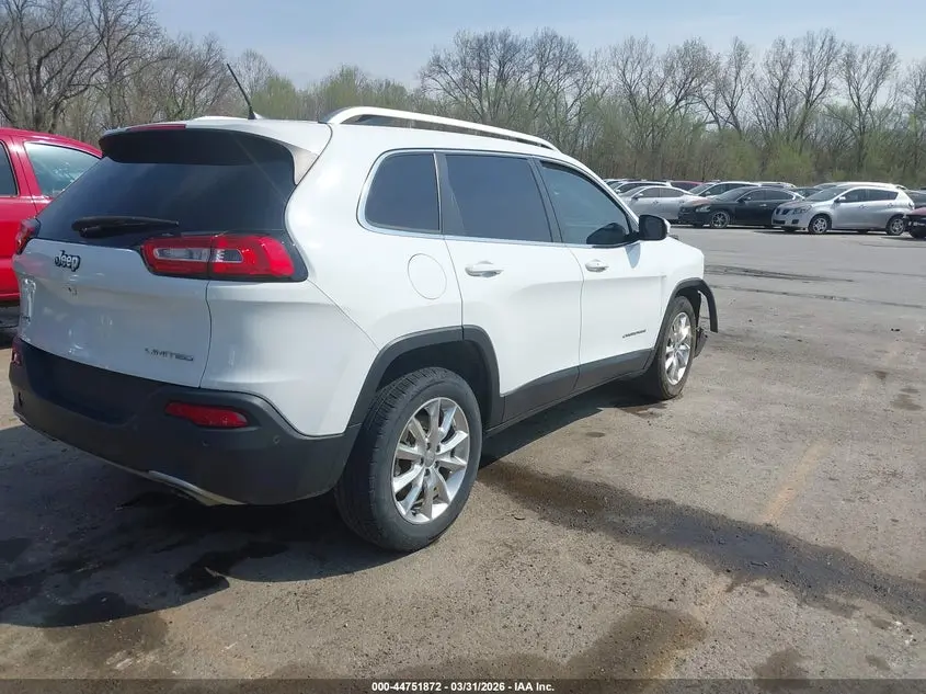 2017 JEEP CHEROKEE LIMITED 4X4