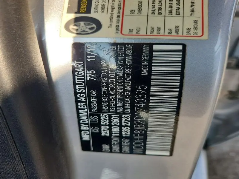 2013 MERCEDES-BENZ E 350 4MATIC  