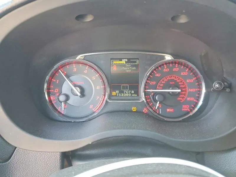 2016 SUBARU WRX   