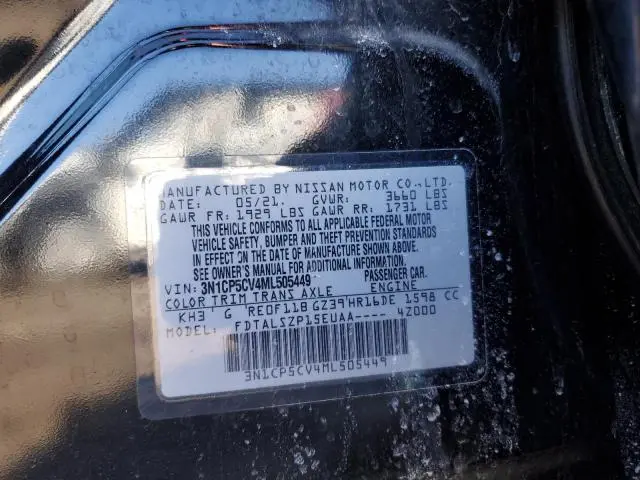 2021 NISSAN KICKS SV  