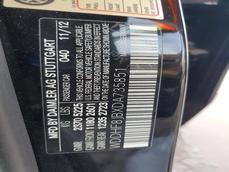 2013 MERCEDES-BENZ E 350 4MATIC  