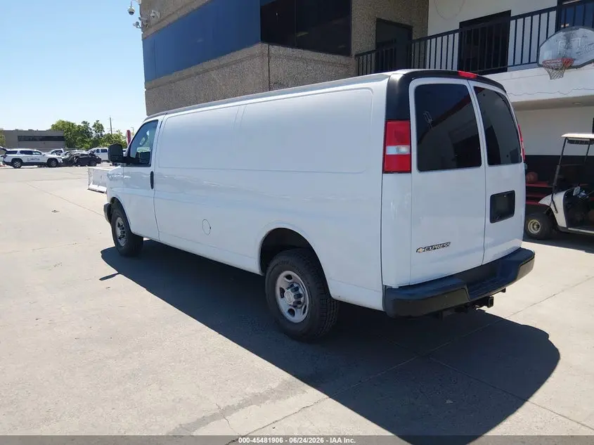 2020 CHEVROLET EXPRESS CARGO RWD 3500 EXTENDED WHEELBASE WT