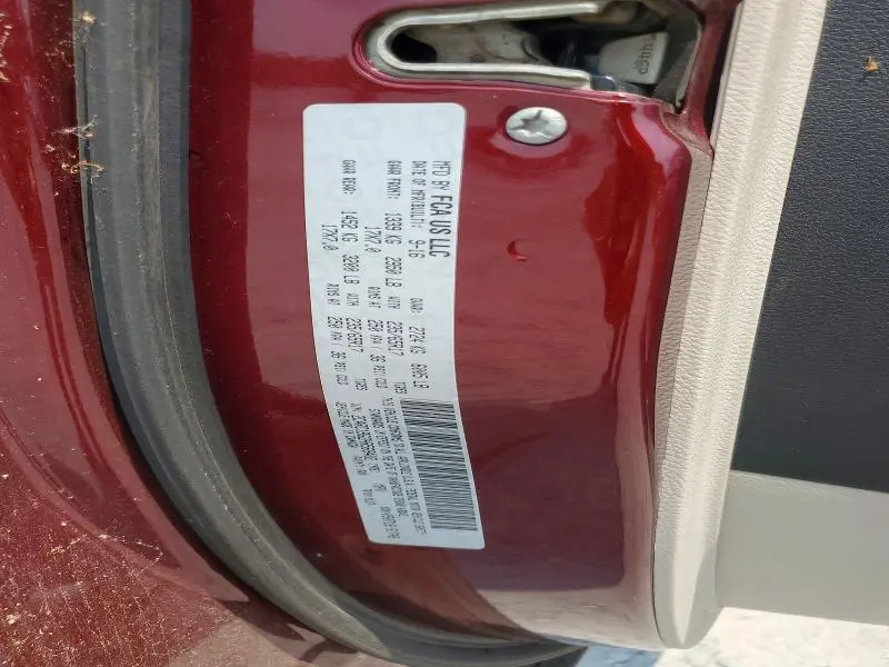2017 CHRYSLER PACIFICA TOURING L  