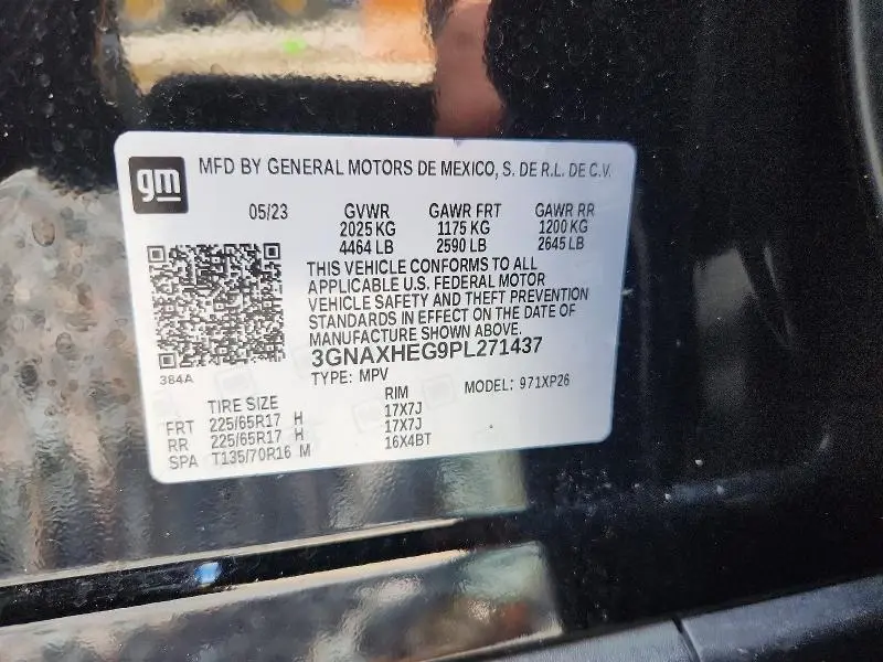 2023 CHEVROLET EQUINOX LS  