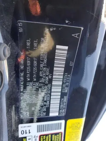 2015 TOYOTA SIENNA LE  