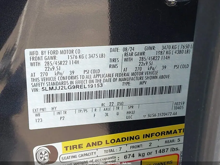 2024 LINCOLN NAVIGATOR RESERVE