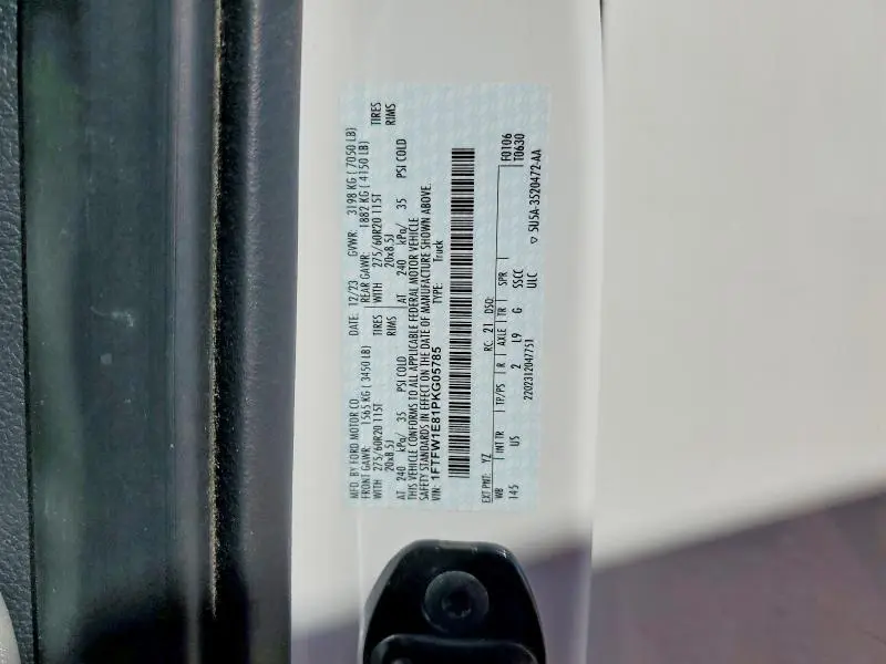 2023 FORD F150 SUPERCREW  
