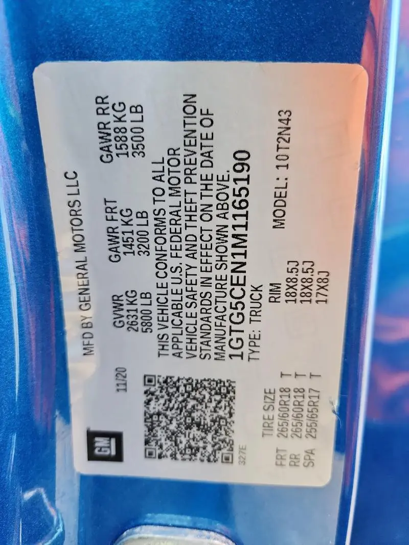 2021 GMC CANYON ELEVATION  