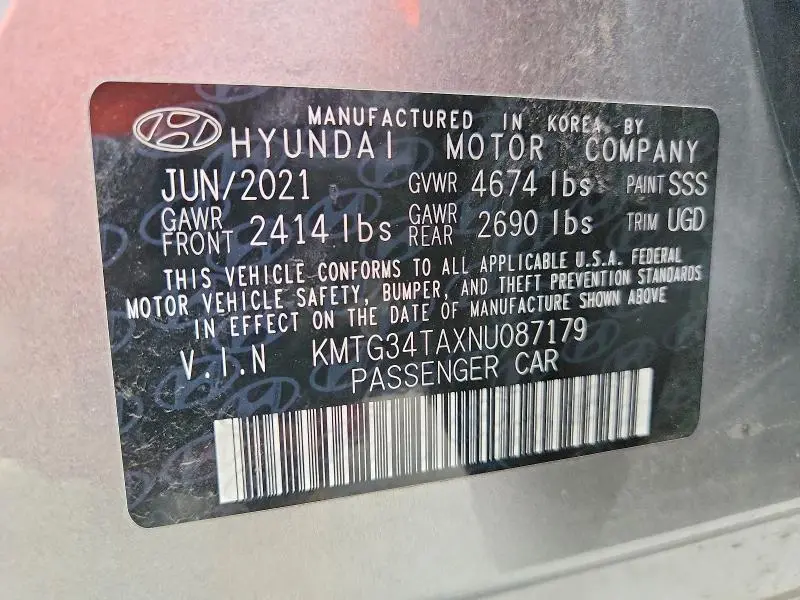 2022 GENESIS G70 2.0T  