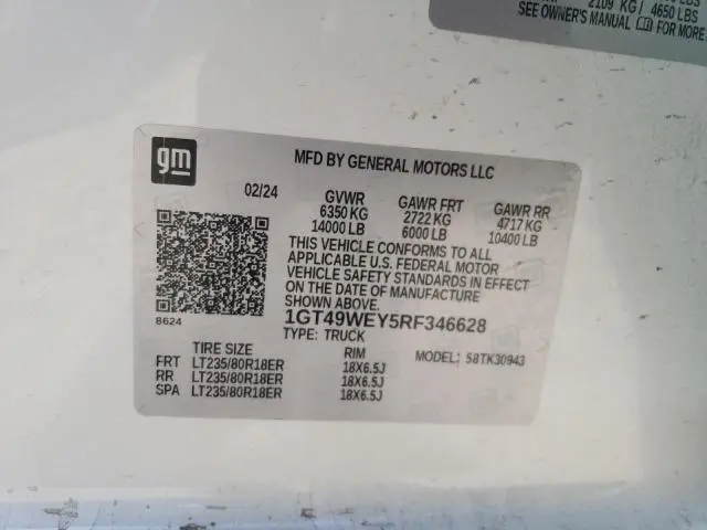 2024 GMC SIERRA K3500 DENALI  