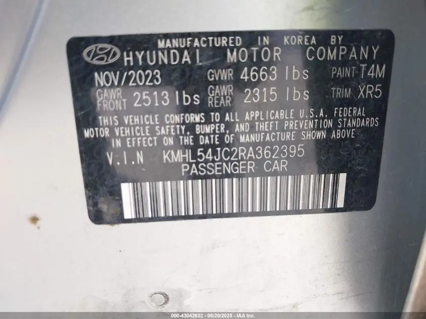 2024 HYUNDAI SONATA N LINE