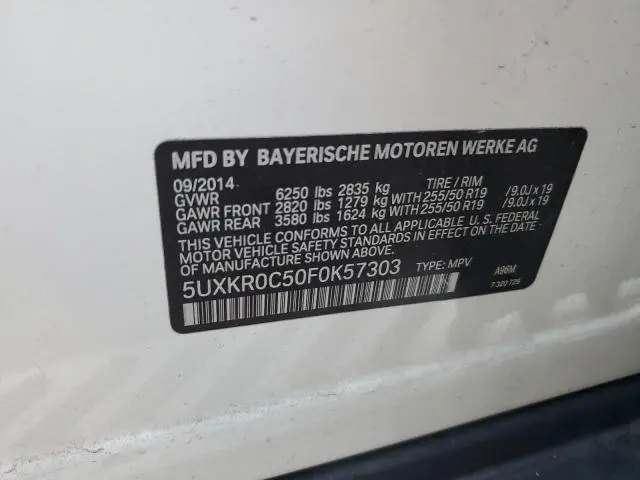 2015 BMW X5 XDRIVE35I  