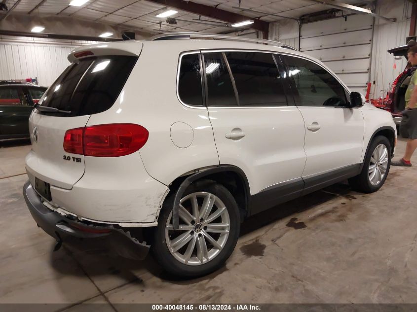 2012 VOLKSWAGEN TIGUAN SE