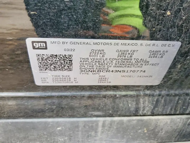 2022 CHEVROLET BLAZER 2LT  