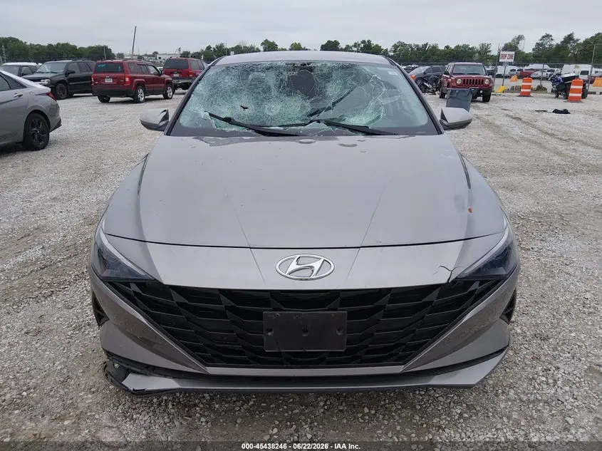 2023 HYUNDAI ELANTRA HYBRID BLUE
